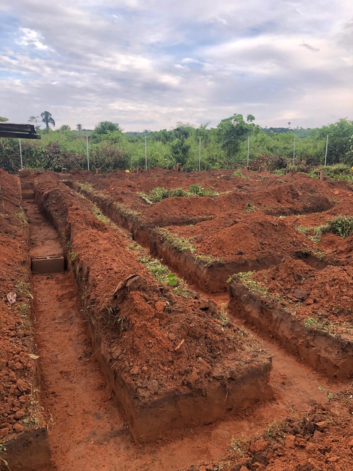 Excell Africa Farms fence construction